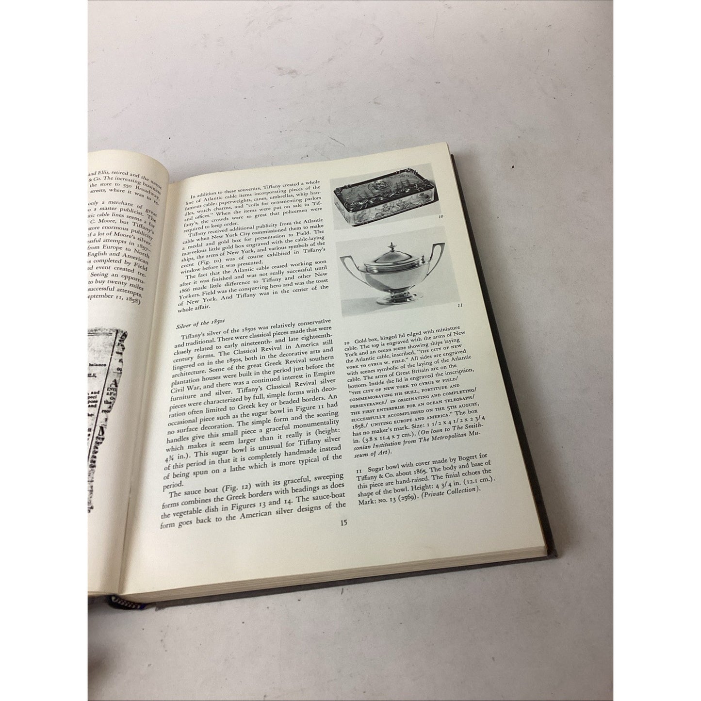 Tiffany Silver Hardcover Book - 1978 - By Charles H. Carpenter & Mary Carpenter