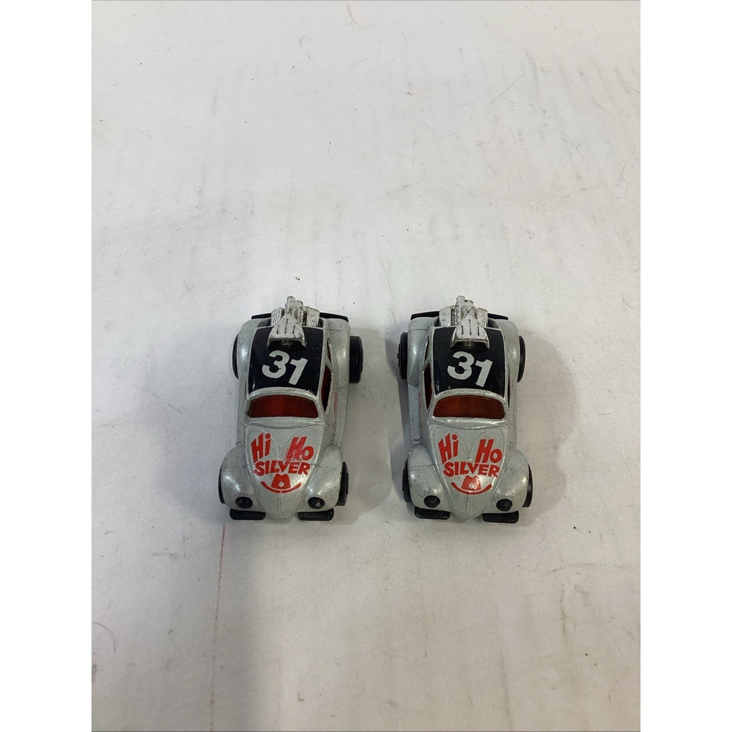 Lot Of 2 MATCHBOX LESNEY #15 Hi Ho Silver Volkswagen Beetle 1971 Superfast