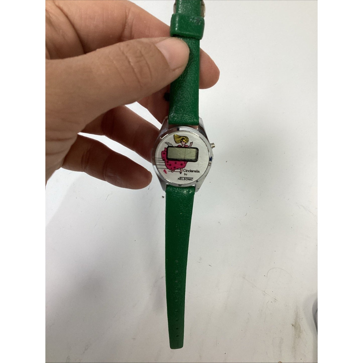 Set Of 2 Cinderella Nelsonic Children’s Watches - Vintage - Untested