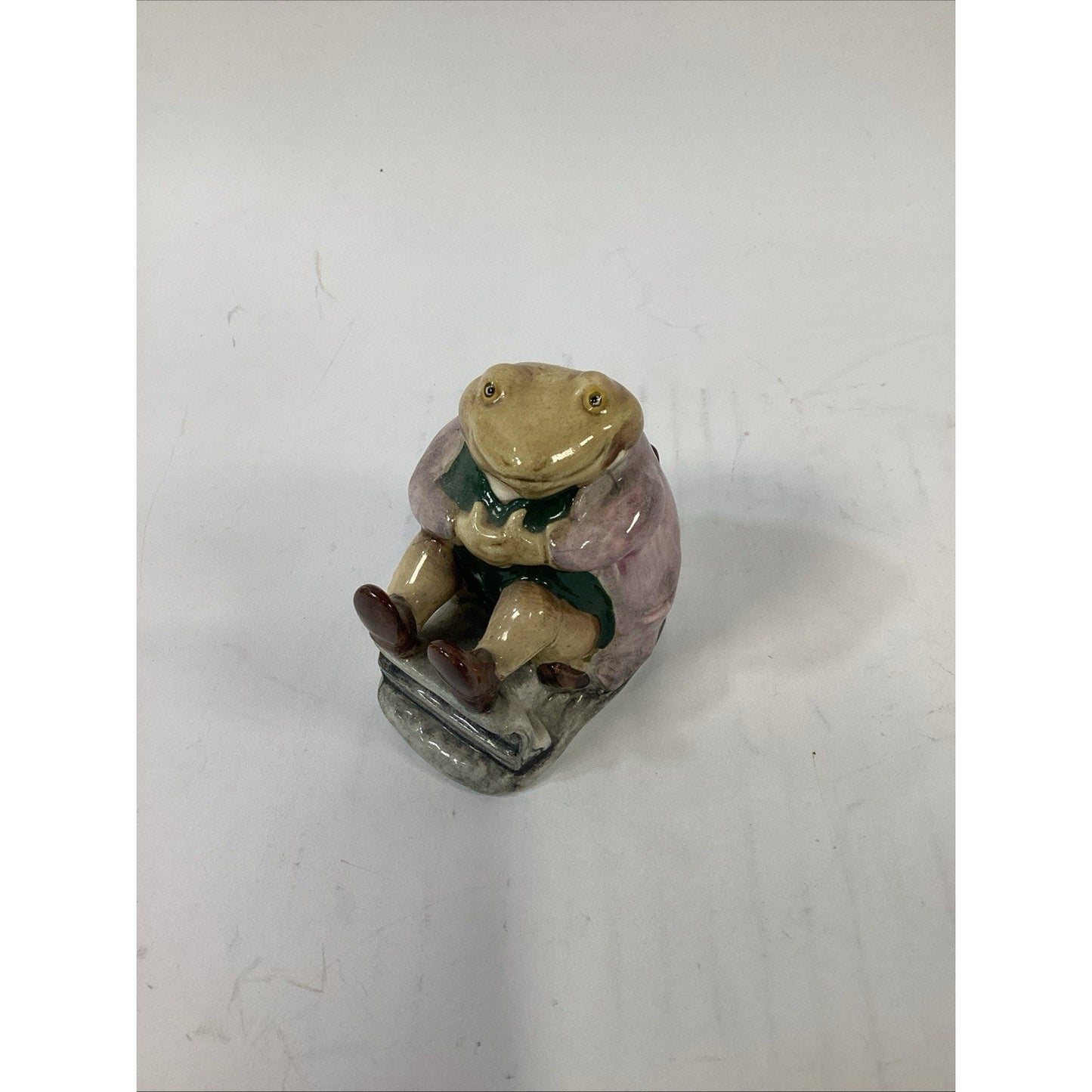 Beswick Beatrix Potter Mr Jackson Frog Figure 1974 UK Vintage Porcelain