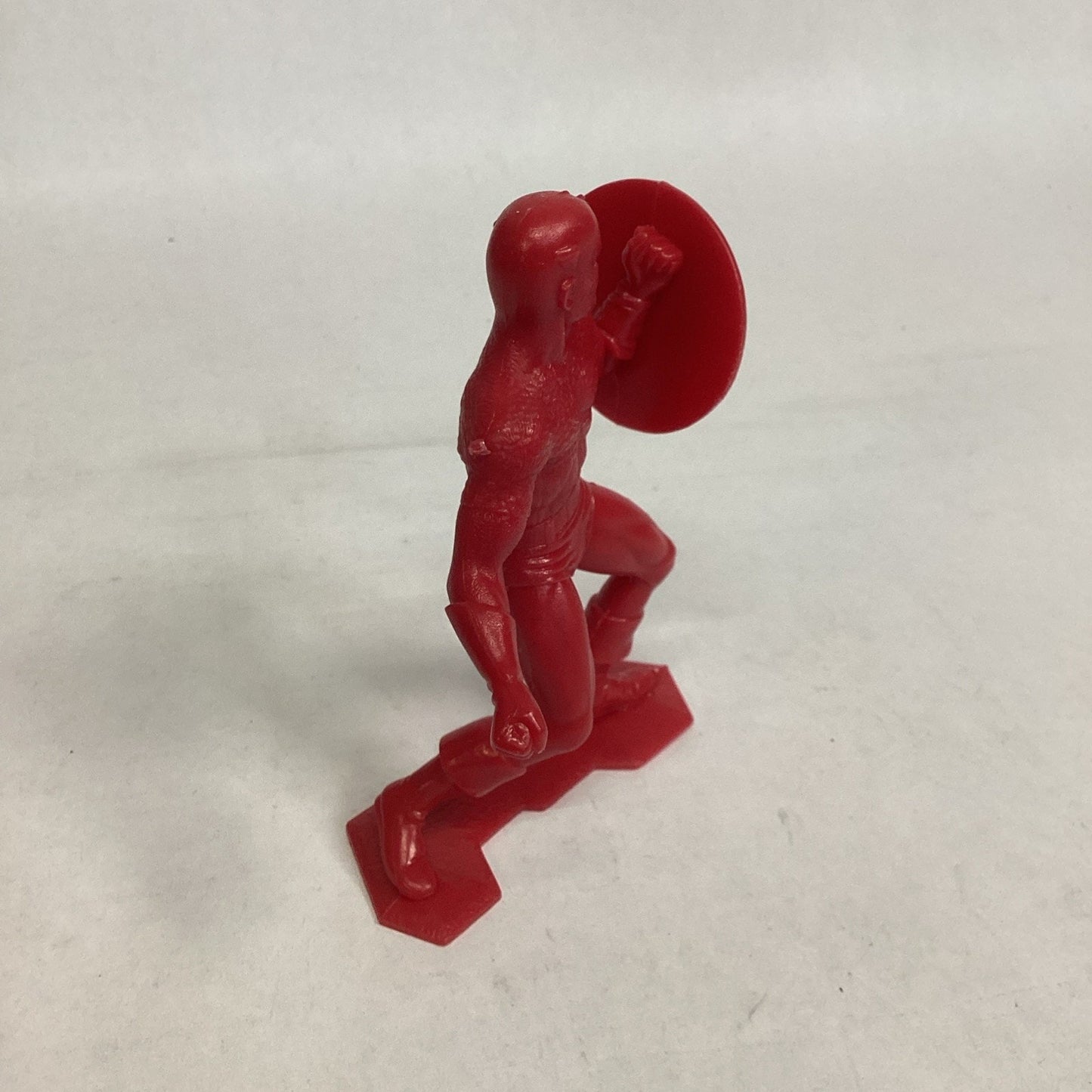 NOS CAPTAIN AMERICA Marvel MARX Red Super Heroes Figure 1967 VINTAGE