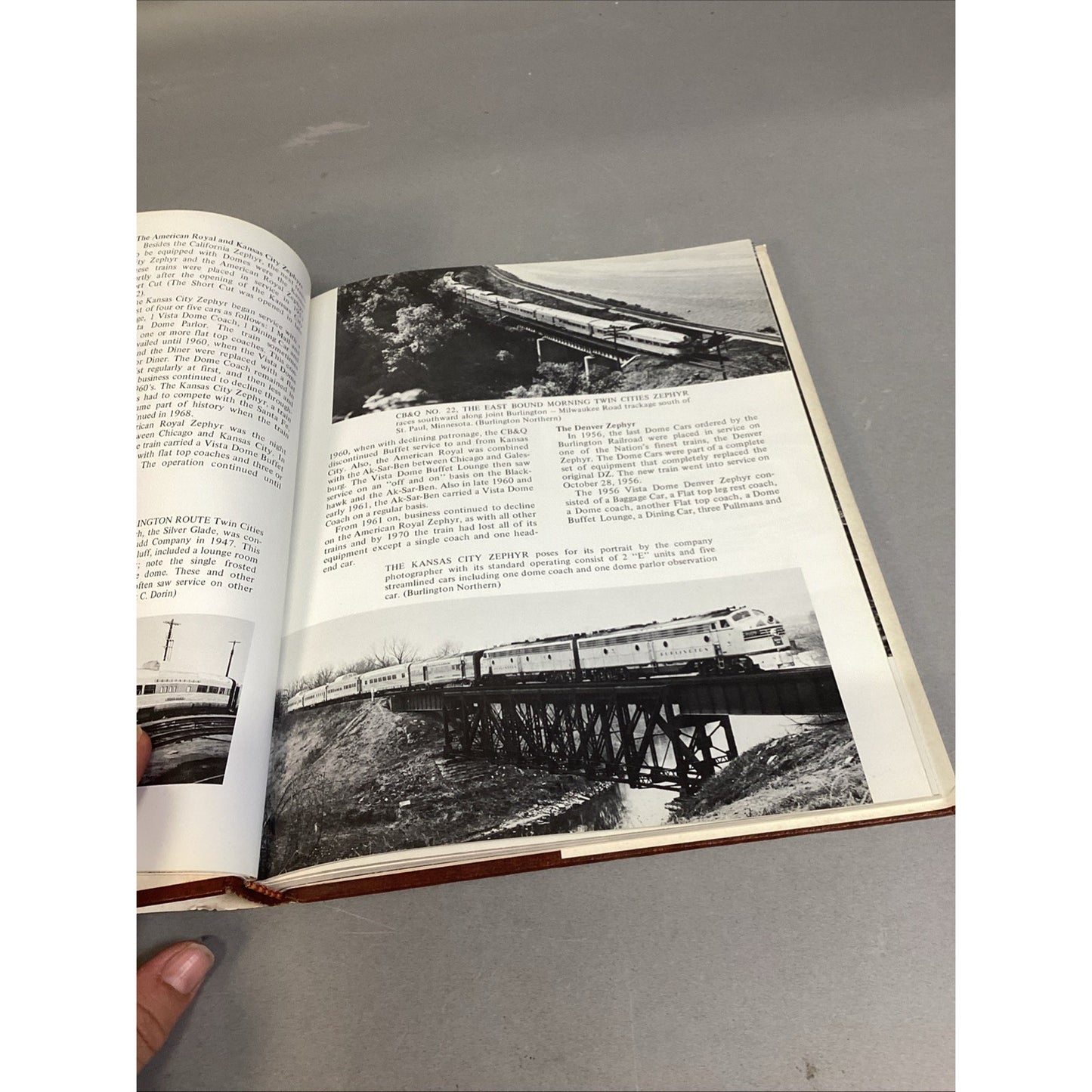 The Domeliners - A Pictorial History Of The Penthouse Trains- Patrick Dorin 1973