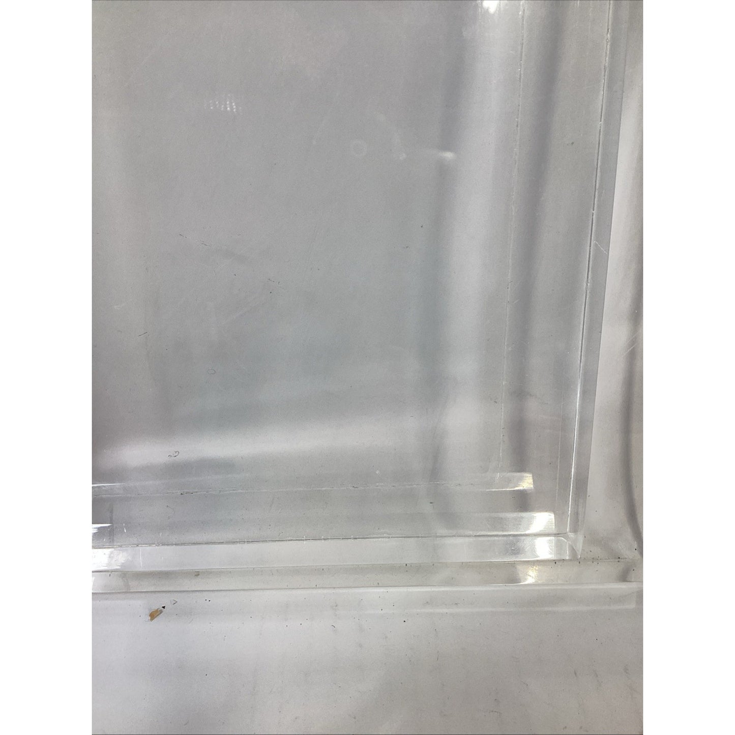 Clear Acrylic Heavy Display Stand - 2 Levels - 10x10x2.5”
