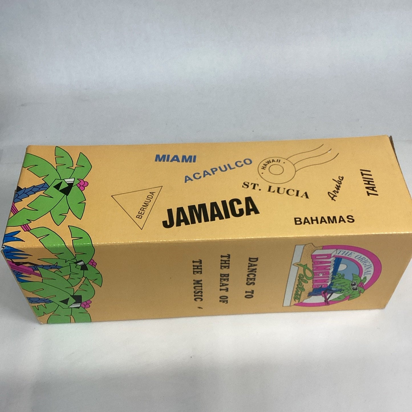 Vintage Gemmy The Original Dancing Palm Tree - Pink - New Open Box