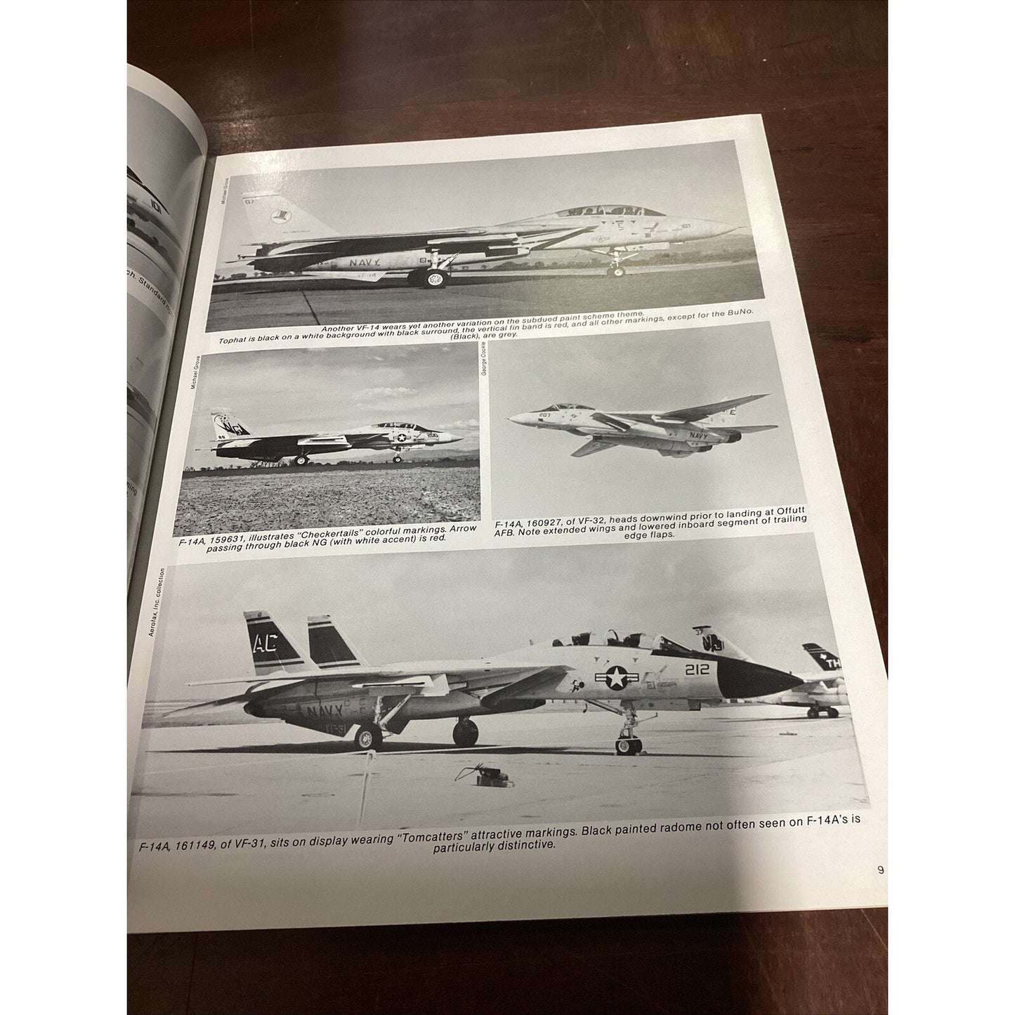 McDonnell Douglas Minigraph 2, Grumman F-14 Minigraph 3, Rockwell B-1A Minigraph