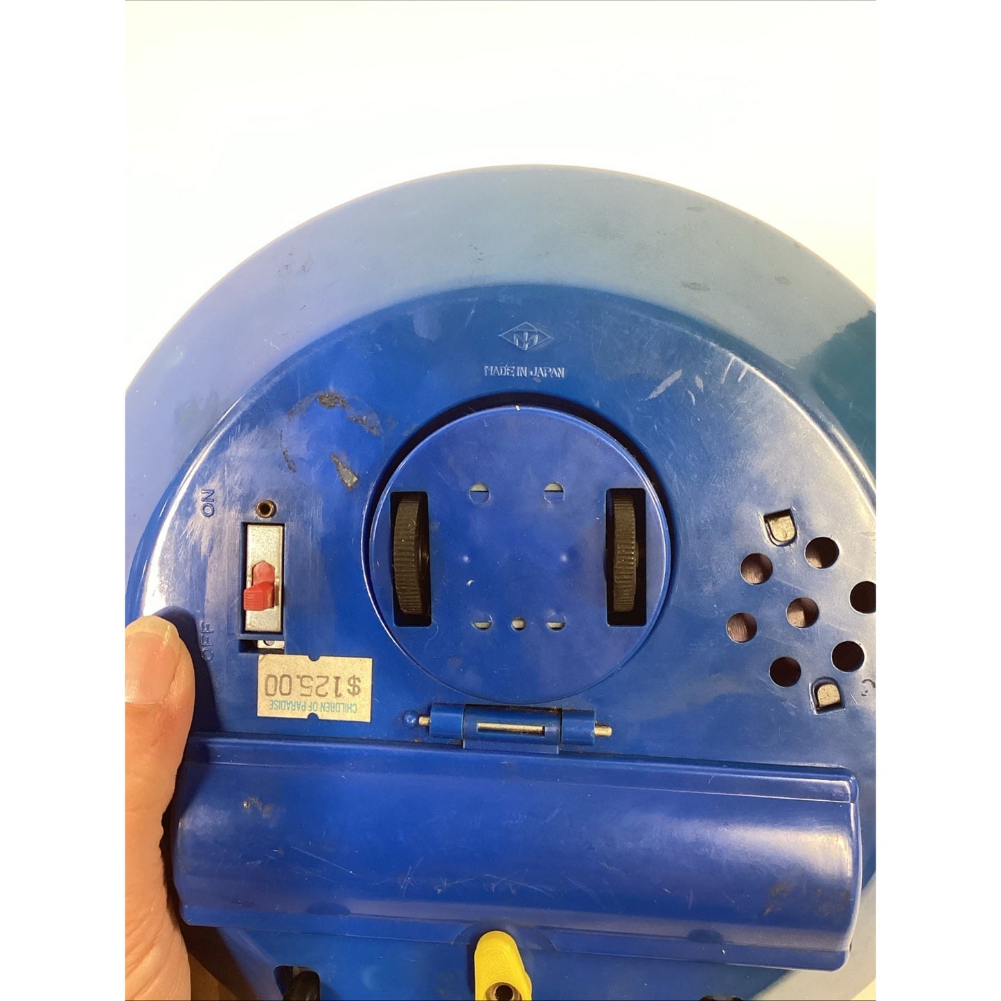 Vintage X-8 Spaceship Toy - No Lights - Spins/Moves/Sound Works