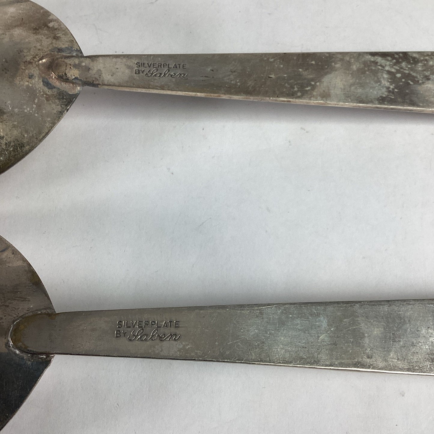 Set Of 2 Saben Silverplate Salad Forks
