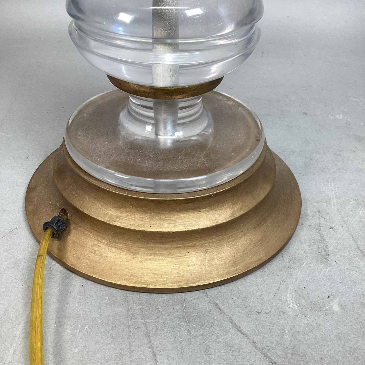 Renaissance 2000 Modern Lucite Lamp - 31.5”H