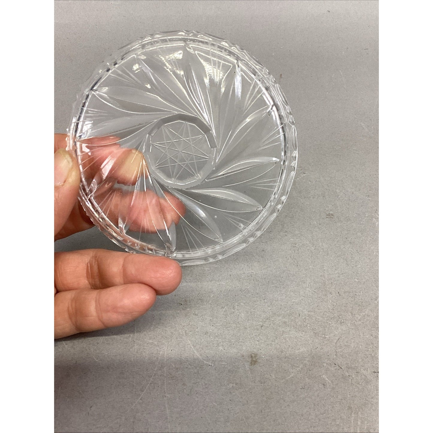 Vintage Echt Bleikristall - West Germany - Crystal Coasters