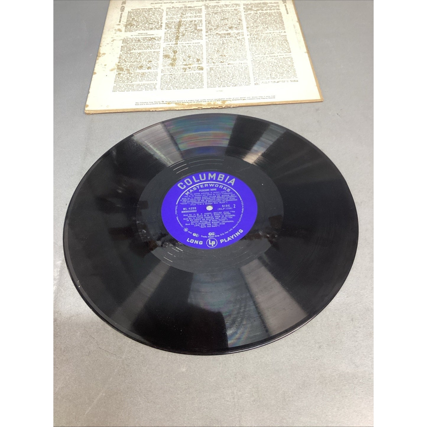 Under Milk Wood, Pleasure Dome, Sean O’Casey & The Mindbenders Records