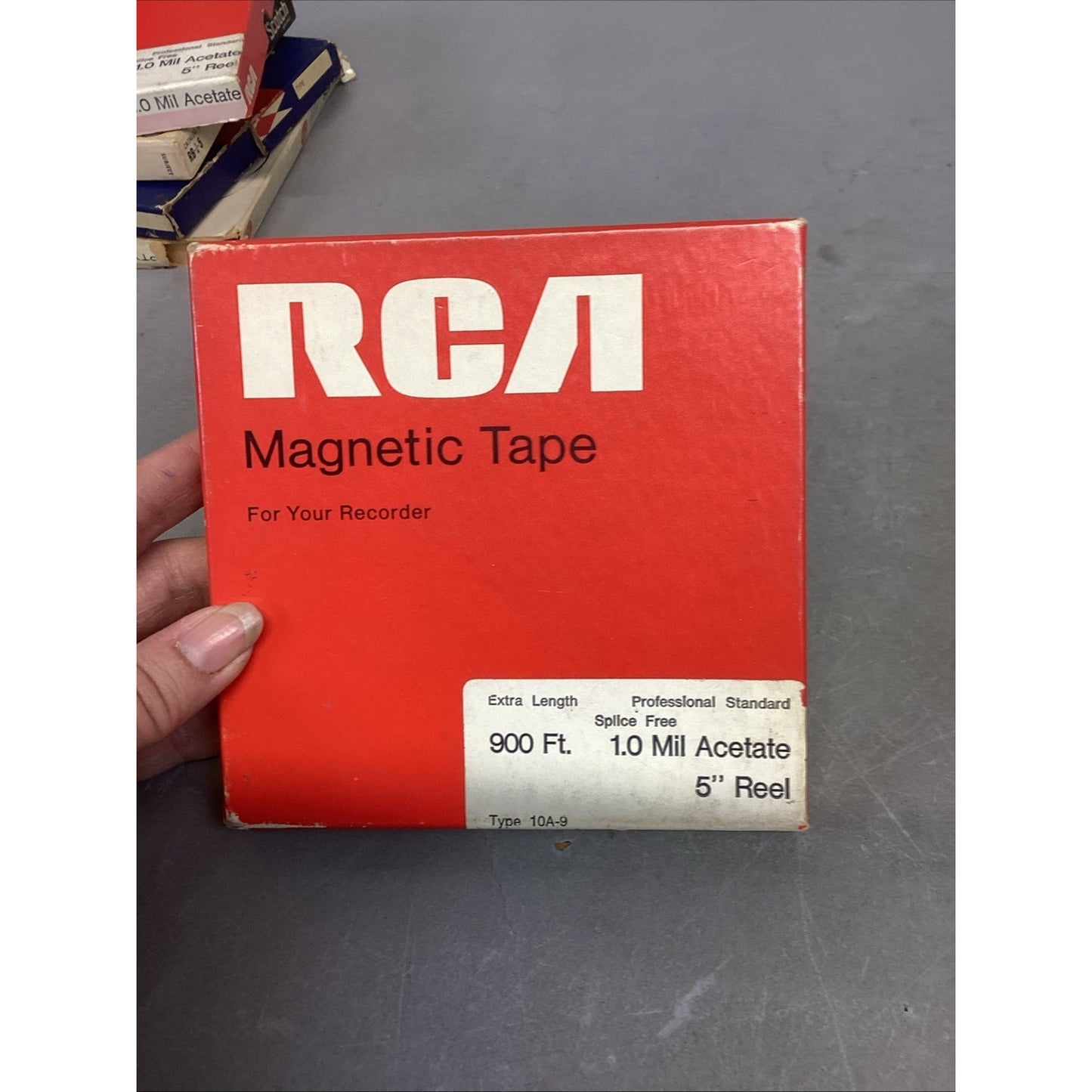 8 Philips Soundcraft Scotch RCA Pre-Recorded Magnetic Tape Reels Different Sizes