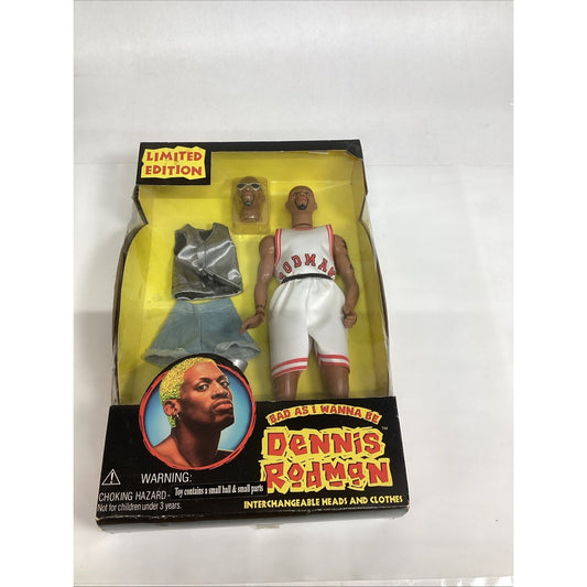 1996 Street Players Dennis Rodman Bad as I Wanna Be Limited Edition Doll