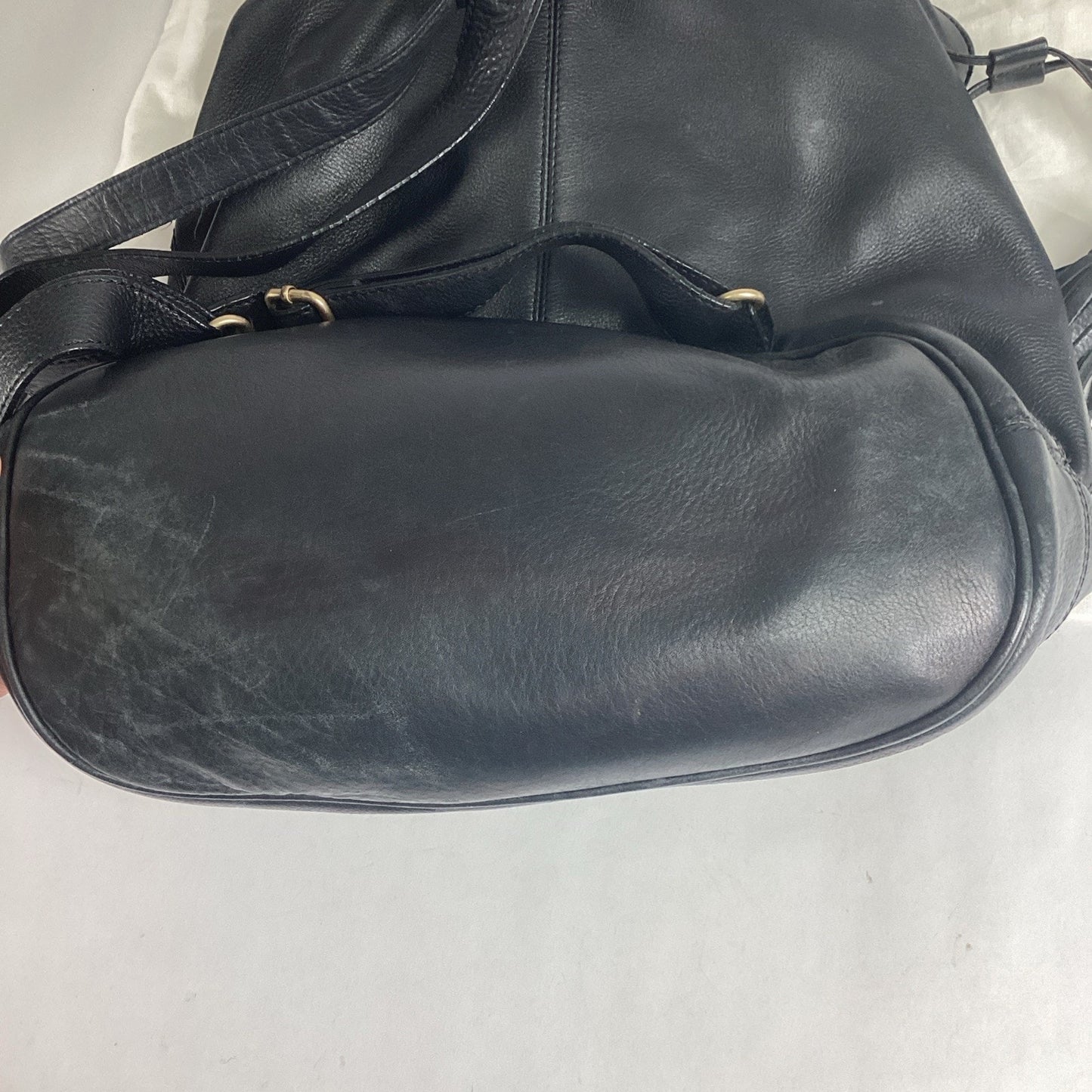 See By Chloe Black Leather Backpack With Dust Bag