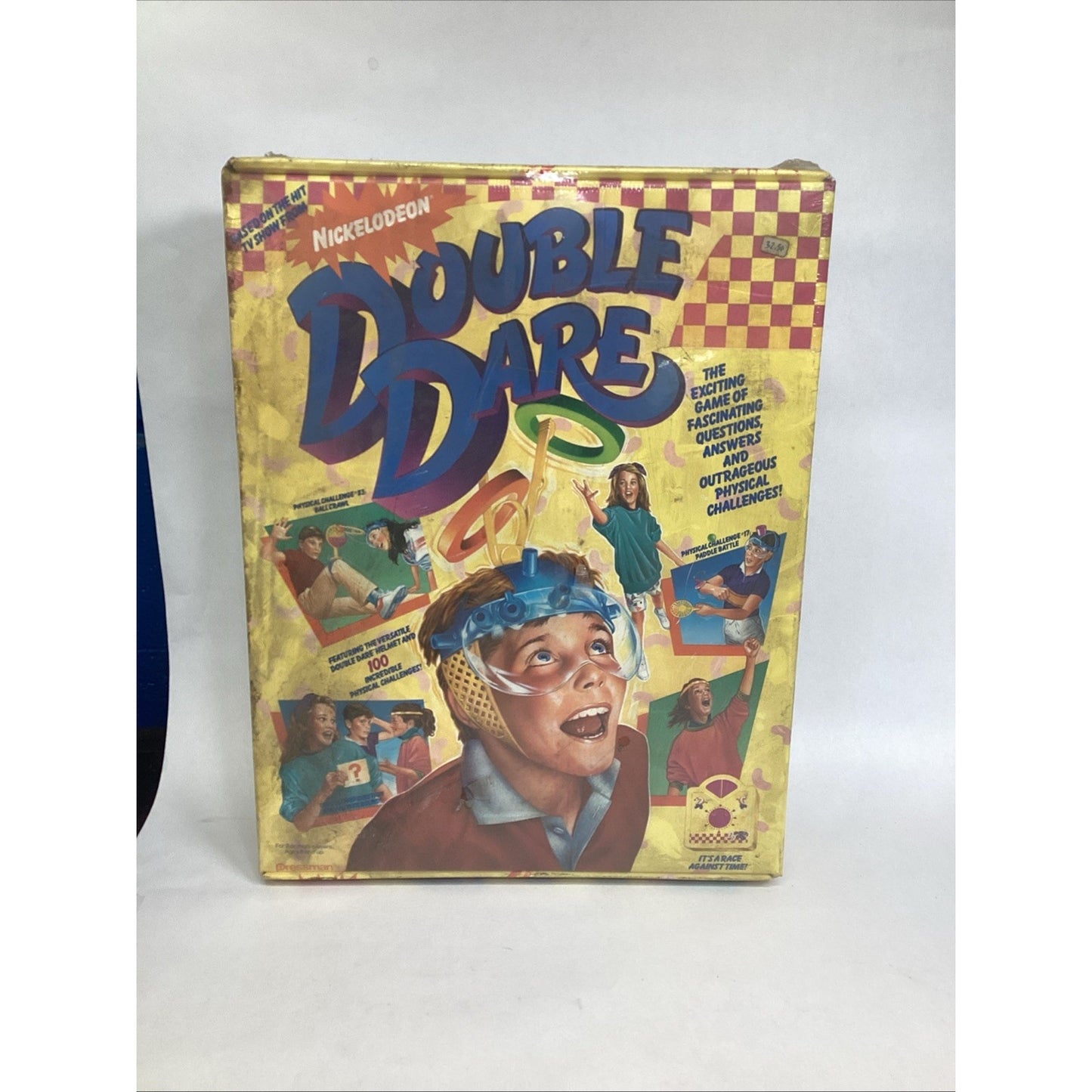New Sealed 1987 Vintage Pressman DOUBLE DARE Nickelodeon Board Game Based On TV