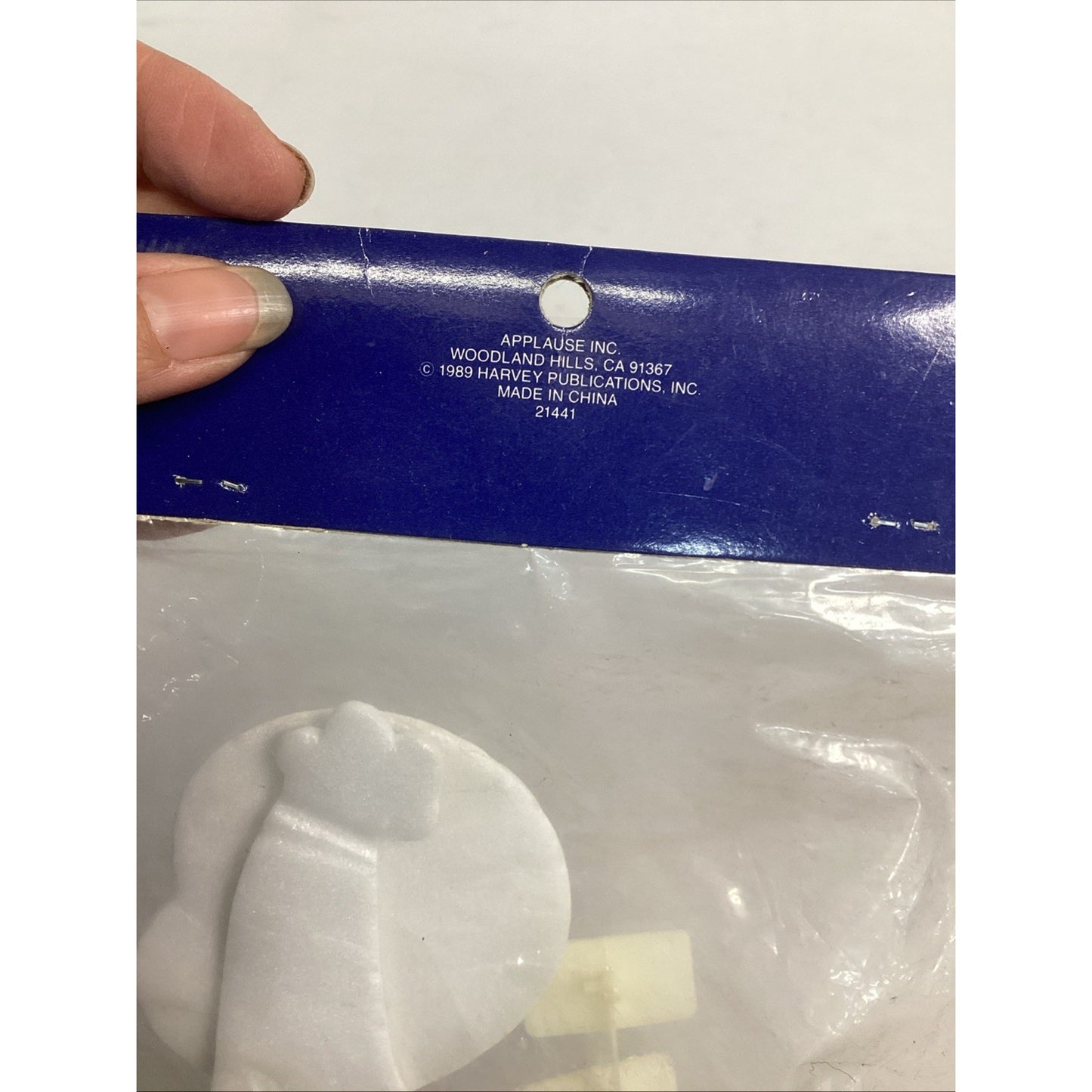 Applause 1989 Flying Casper The Friendly Ghost Window Suction Cup NEW