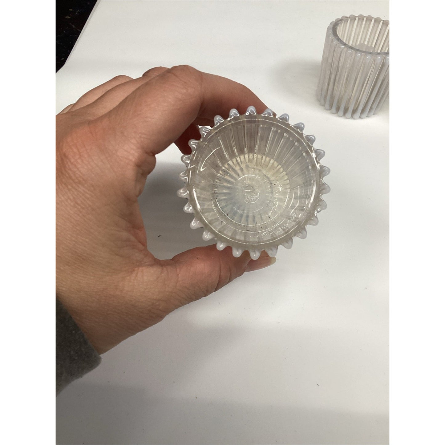 1889 EAPG Opalescent Toothpick Holders -BEATTY RIB Pattern by Beatty & Sons (4)