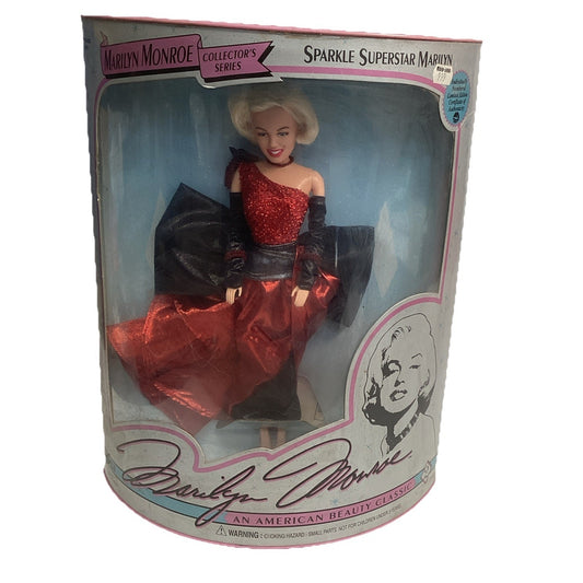Marilyn Monroe Collector's Series Sparkle Superstar Doll Limited Edition New