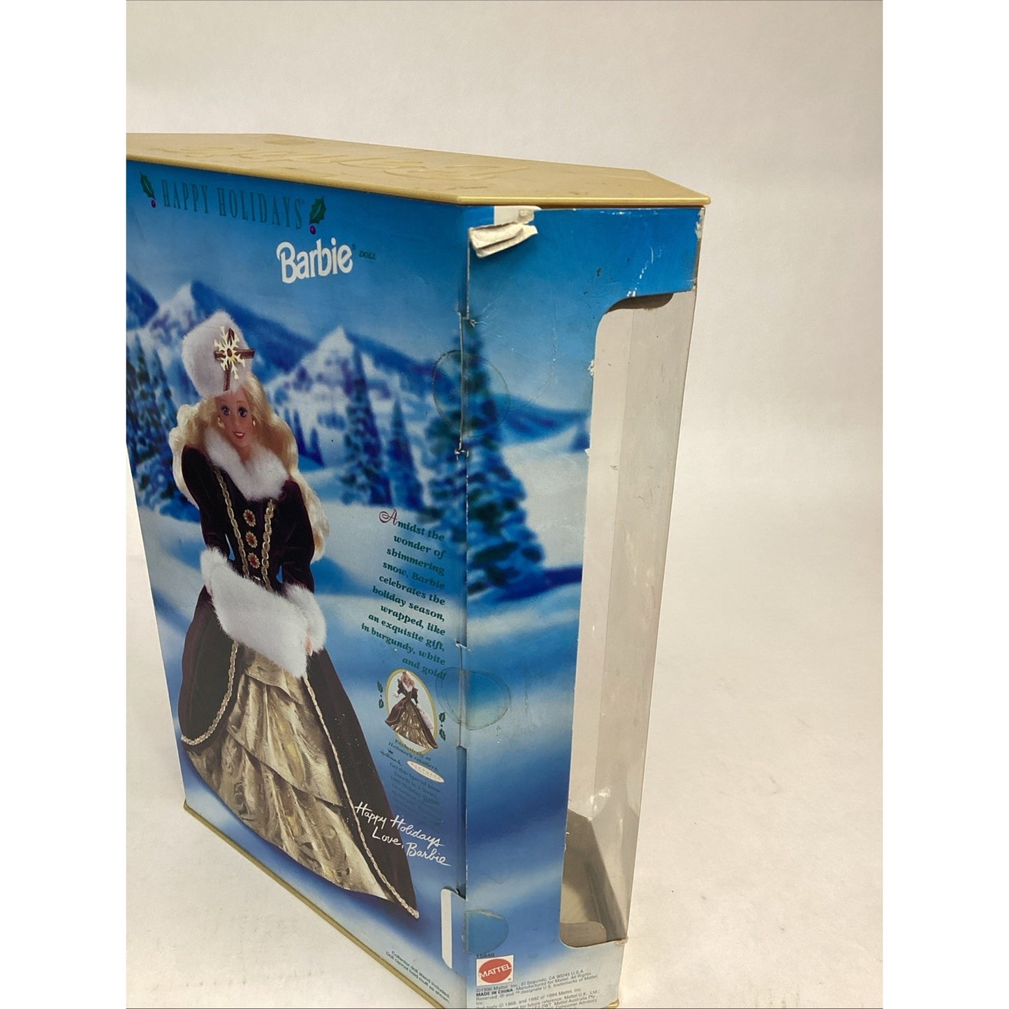 Vintage 1996 HAPPY HOLIDAYS BARBIE Special Edition Doll New in Box Mattel #15646