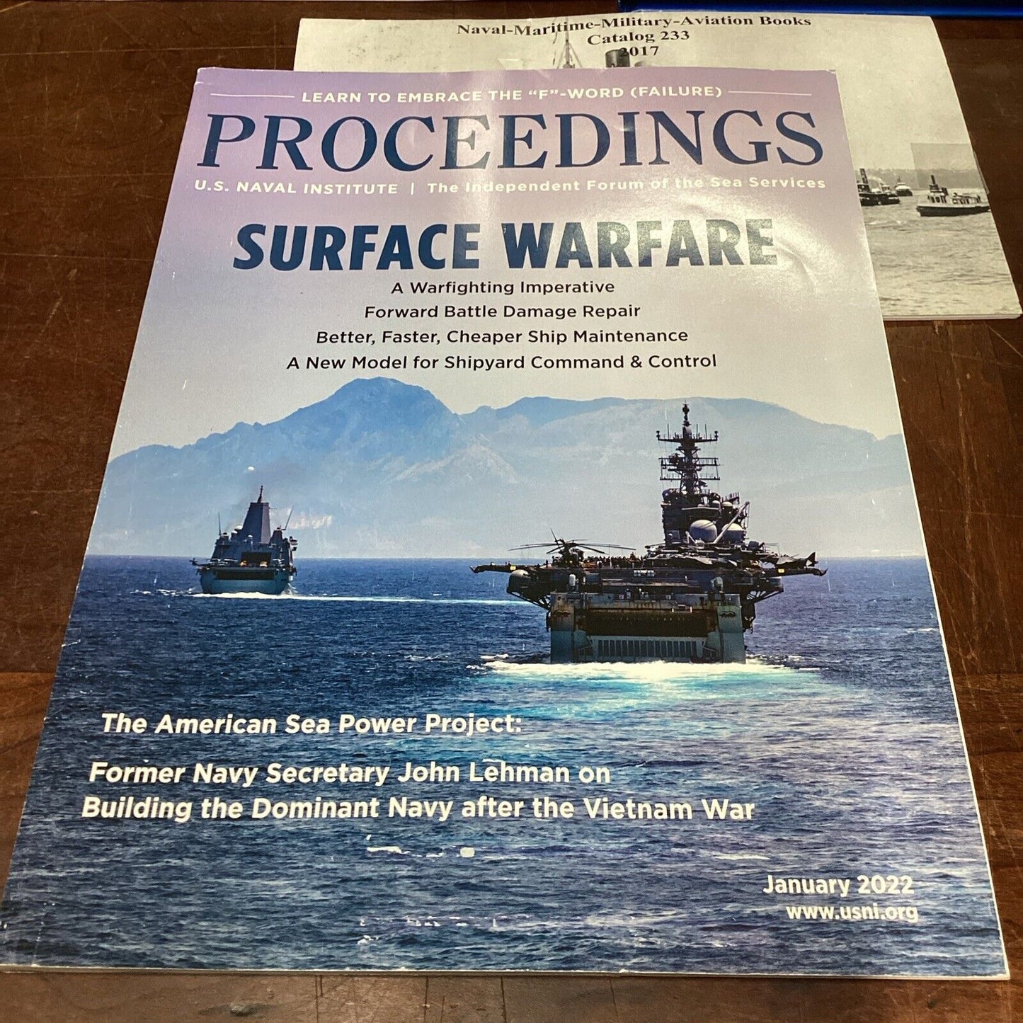 Proceedings - Coast Guard, Surface Warfare, Power Ships, Ships Afloat Stationary