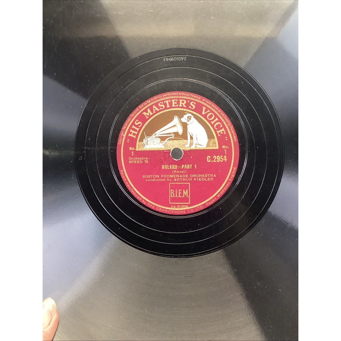 His Masters Voice Orchestras - (10) - Symphony, Boston, London Philharmonic
