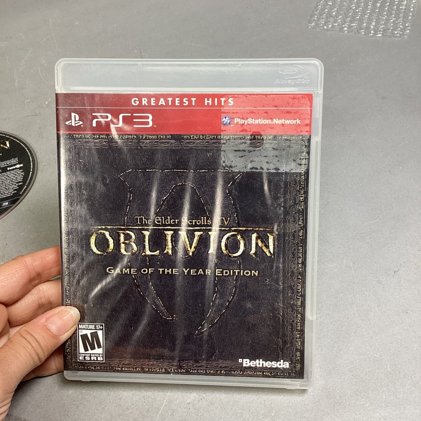 The Elder Scrolls IV Oblivion Game Of The Year Edition PlayStation 3 - Disc/Case