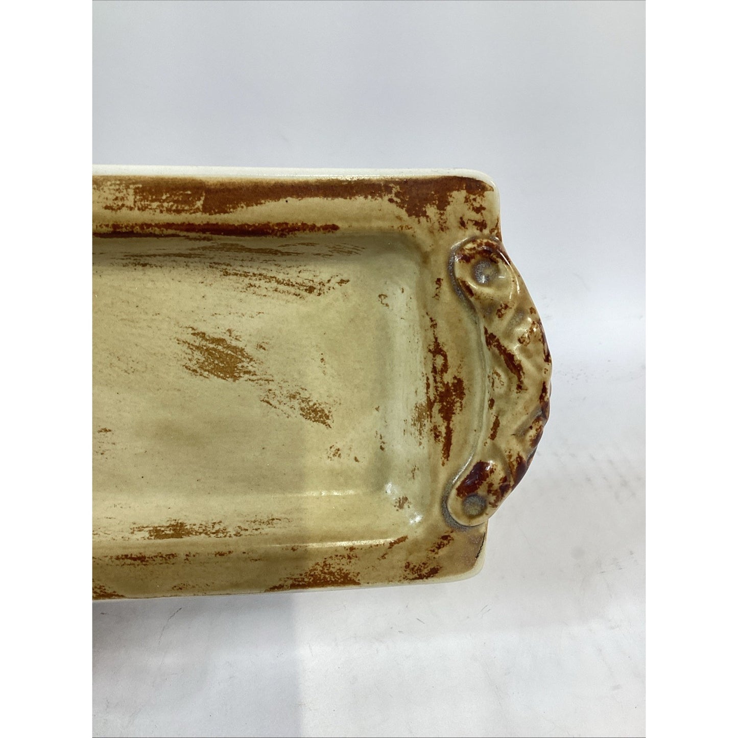 Lot Of 2 Rare Rustic Robert Gordon Pottery Trout Platters - 17.5”L - Australia