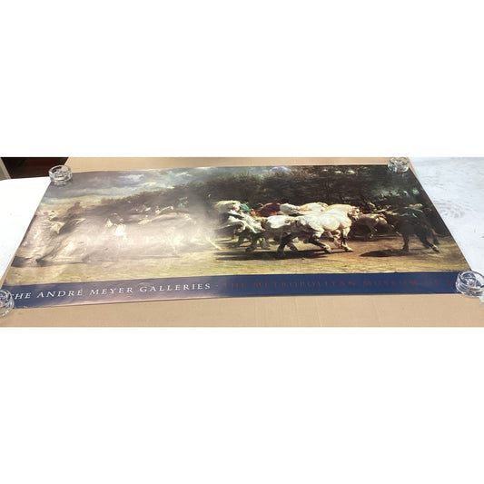 The Andre Meyer Gallery The Horse Fair Art Poster - 48.5x26”