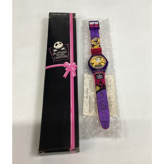 Vintage 1993 Nightmare Before Christmas Burger King Bats & Cats Promo Watch New
