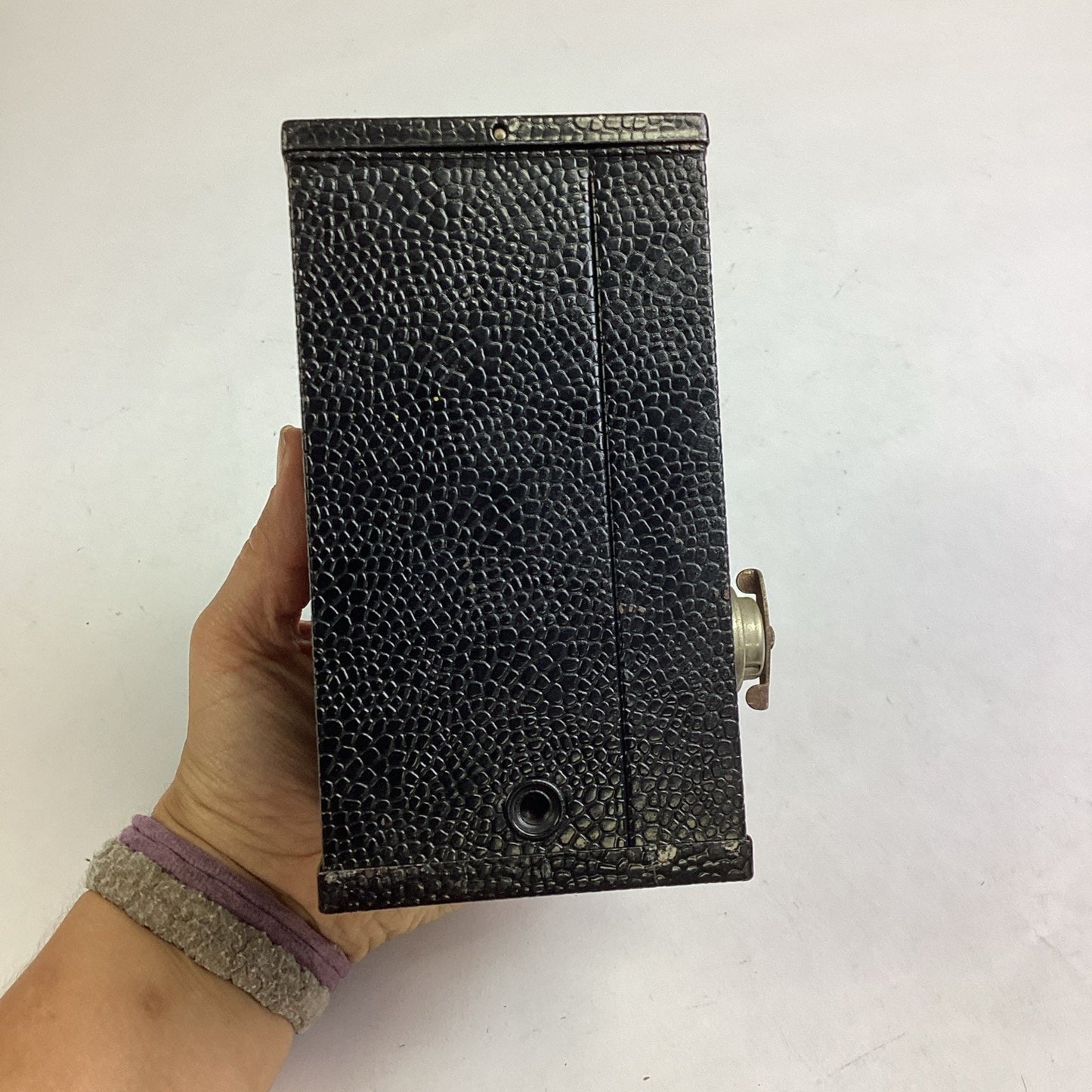 Vintage 1916 Kodak Cartridge Hawk-Eye #2 Box Camera With Manual