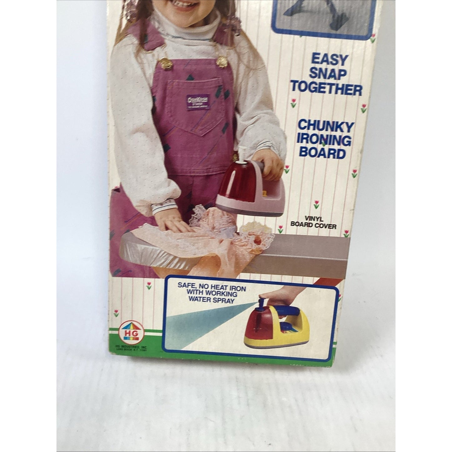 Vintage Rare Tidy Time Play Sets Ironing Set W/ Ironing Board & Iron