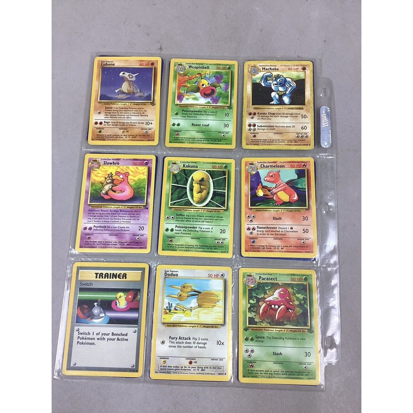 Lot Of 105 Collectible Pokémon Cards & 1 Sheet of Pokémon Stickers