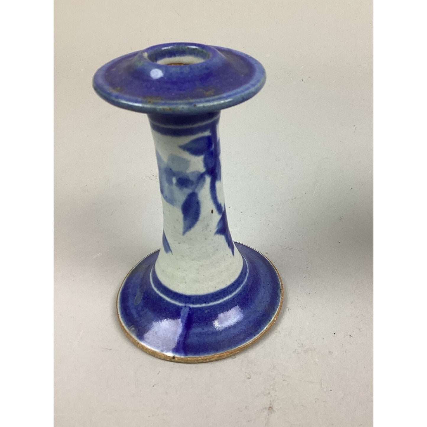 Robert Fishman Art Pottery Candlestick Holders - 5.25”