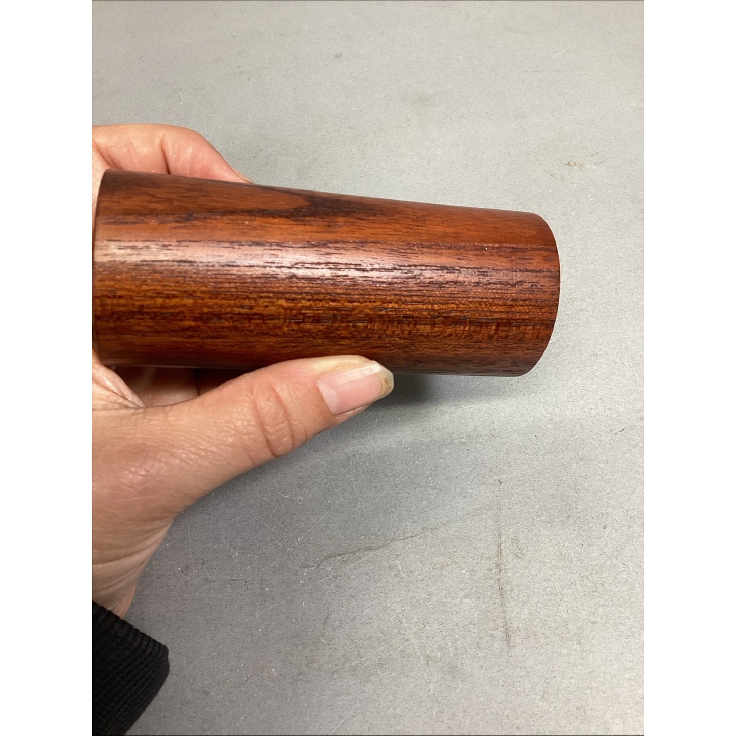 Vintage Wooden Salt & Pepper Shakers - 4”H