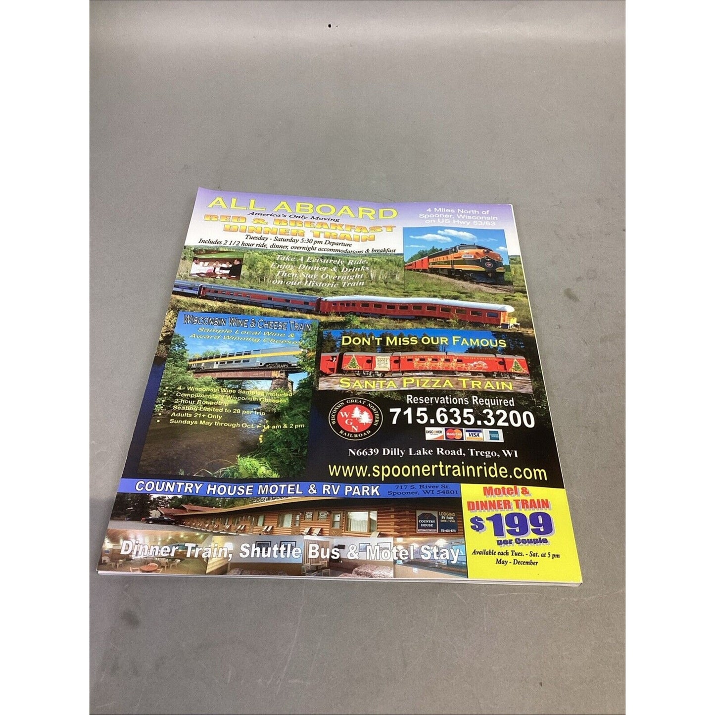 Pullman Americas Hotel On Wheels/Pulllman Private Car/Special Train Service 1901