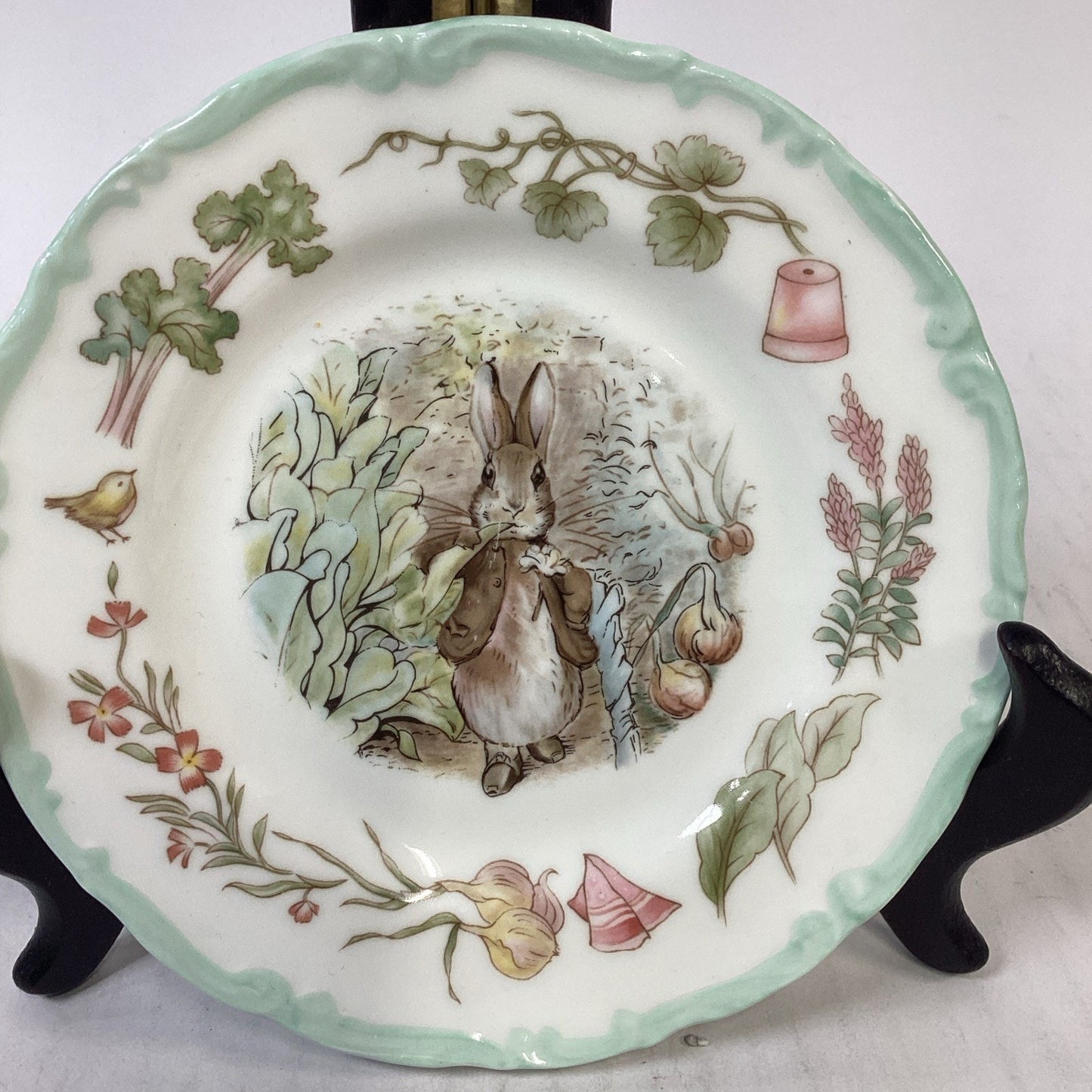 Vintage 1986 Royal Albert Beatrix Potter Teatime Collection Benjamin Bunny #14