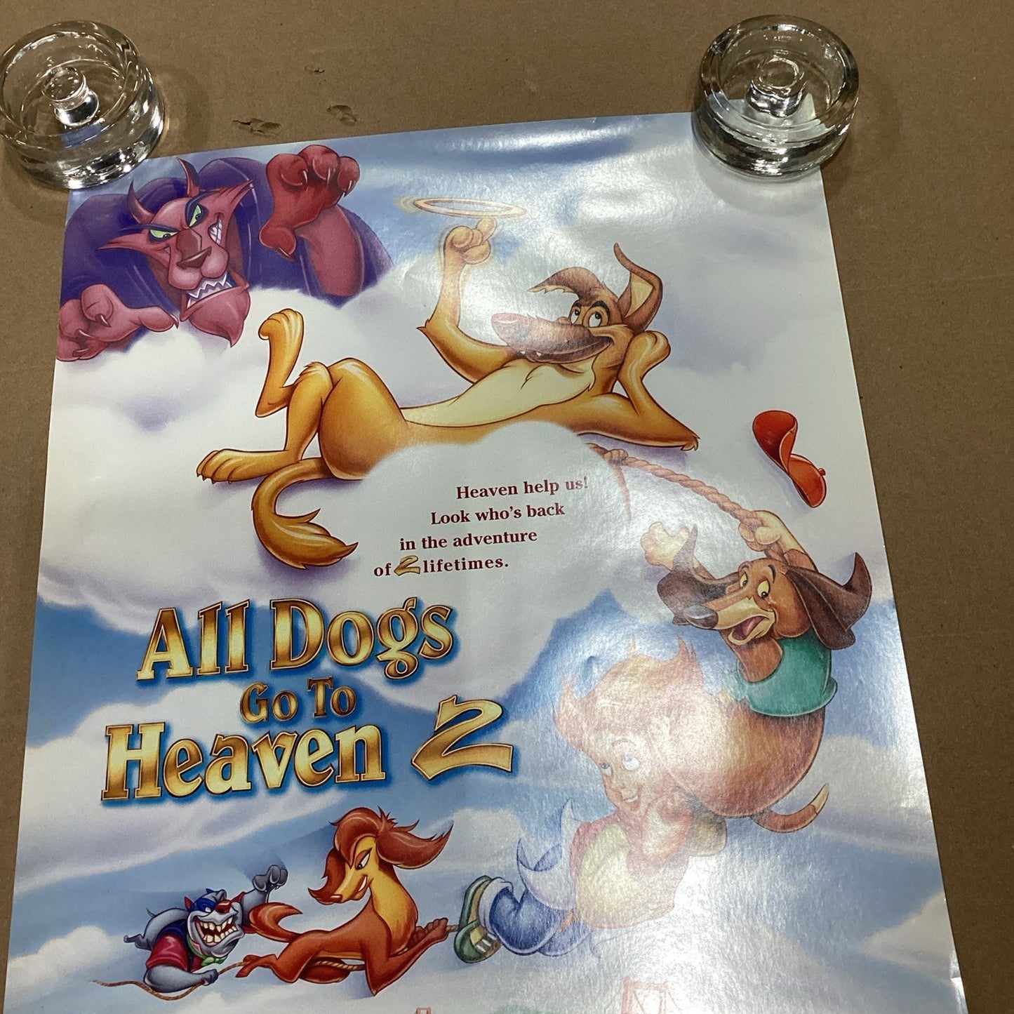 All Dogs Go To Heaven 2 Movie Poster - 19x13”