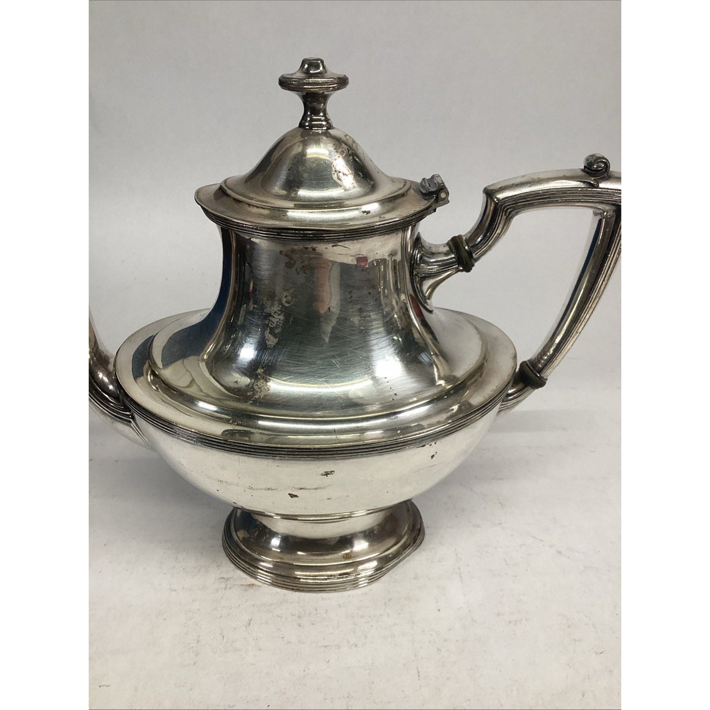Antique Silver Plated Teapot - NS 156