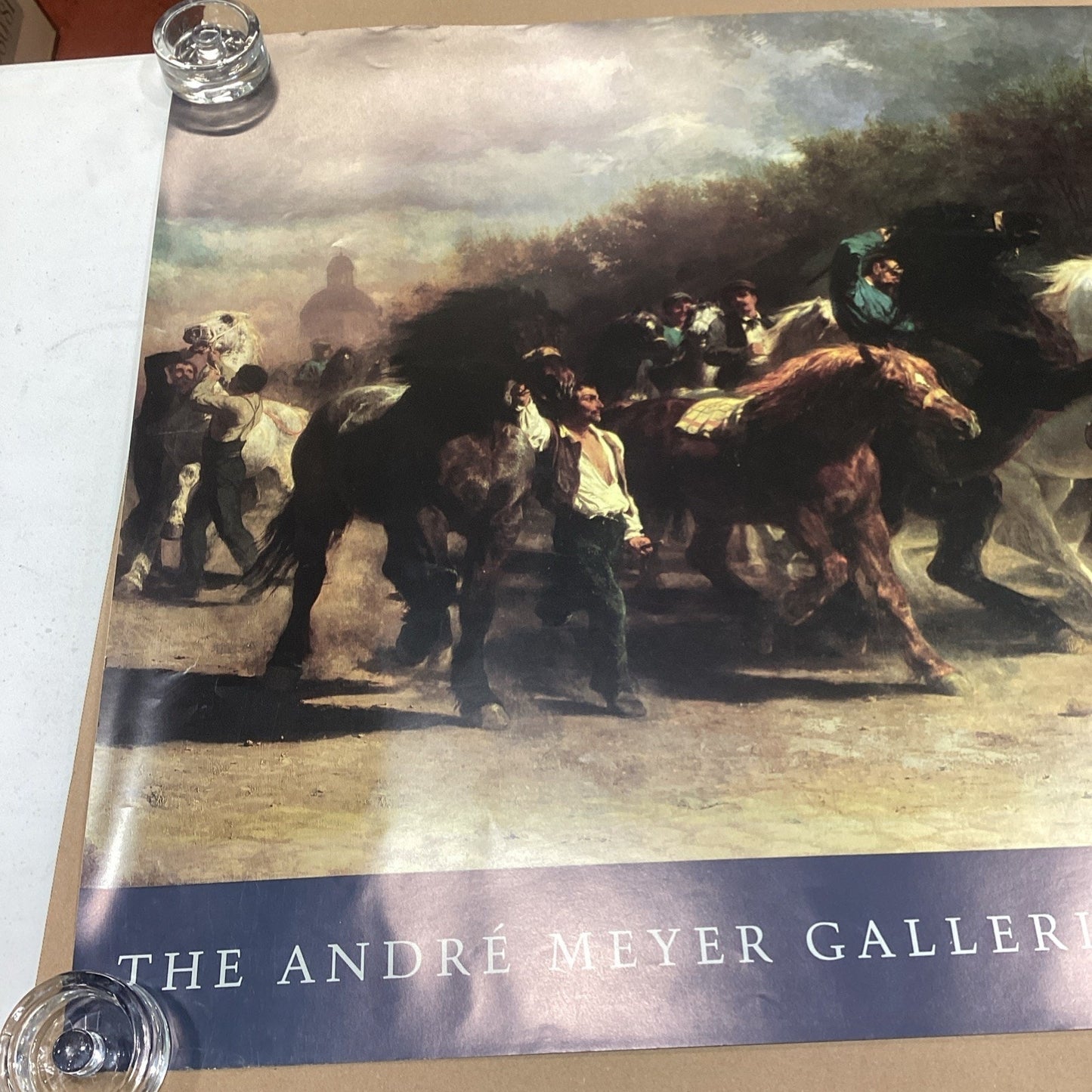 The Andre Meyer Gallery The Horse Fair Art Poster - 48.5x26”