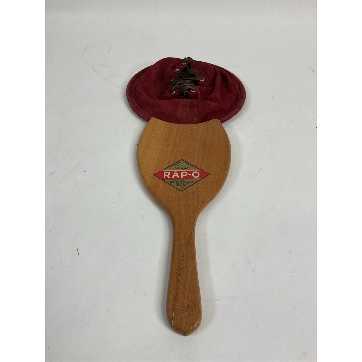 Vintage Rap-O Racquets Paddles by John C. Lehne Sales Co. New York Set Of 2