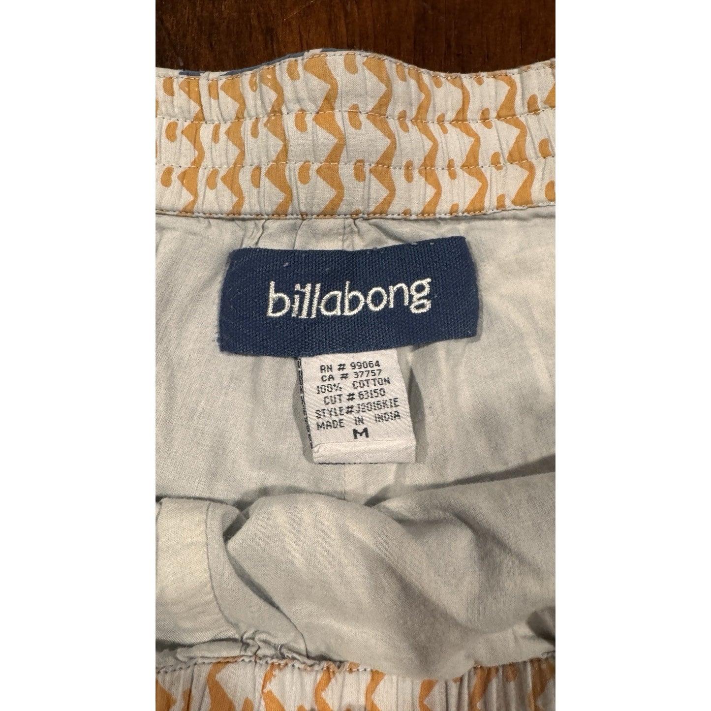 Billabong Drawstring Shorts Medium