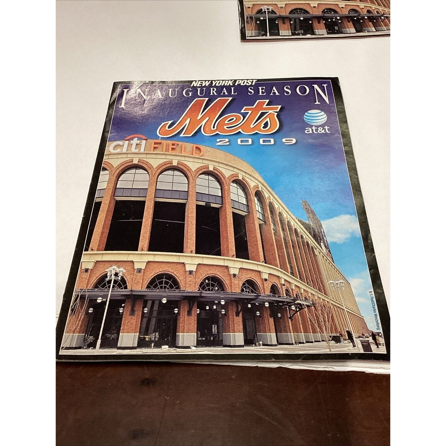 Mets Shea Stadium 1964-2008 Ball Cap W/ 3 Signatures - & 2 Catalogs