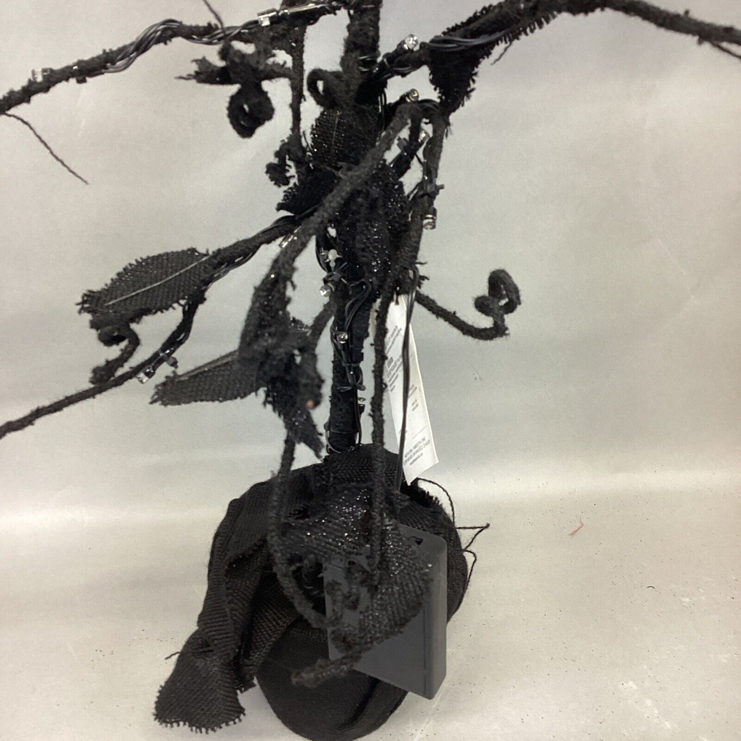 Halloween Black Light Up Tree And 2 New Northland Black Light Up Garland