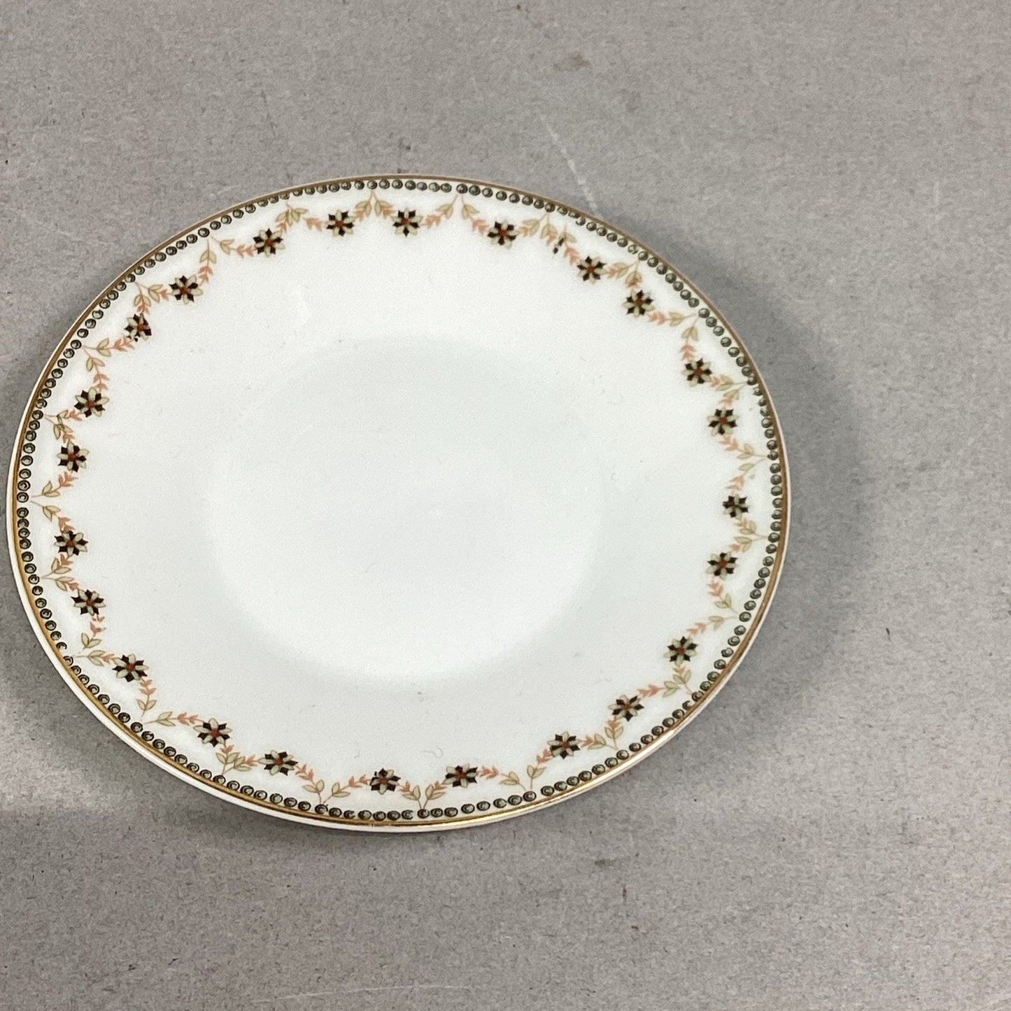 Vintage Porcelain Calais Cup And Saucer - Made In Czechoslovakia