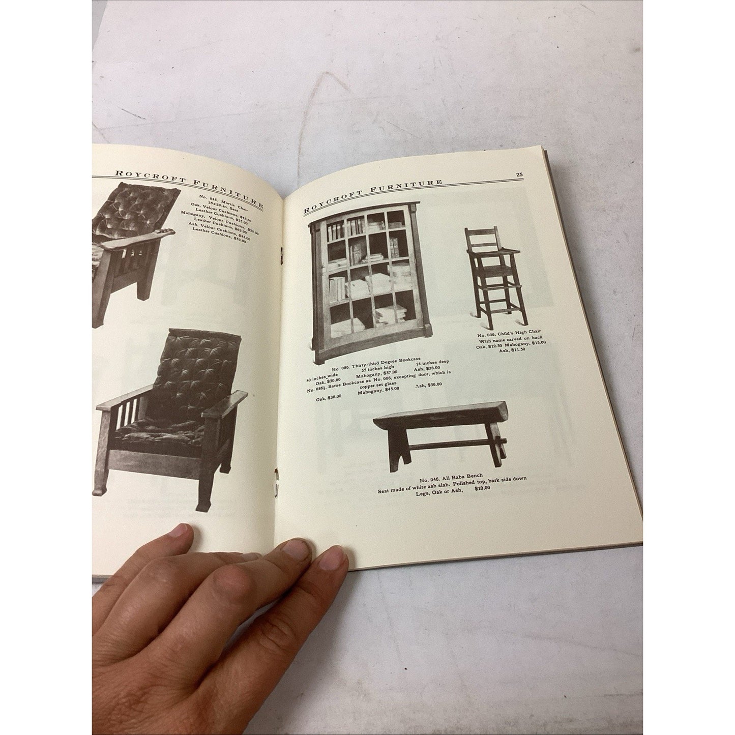 Quaint Furniture, Roycroft Furniture And Little Books About Old Furniture