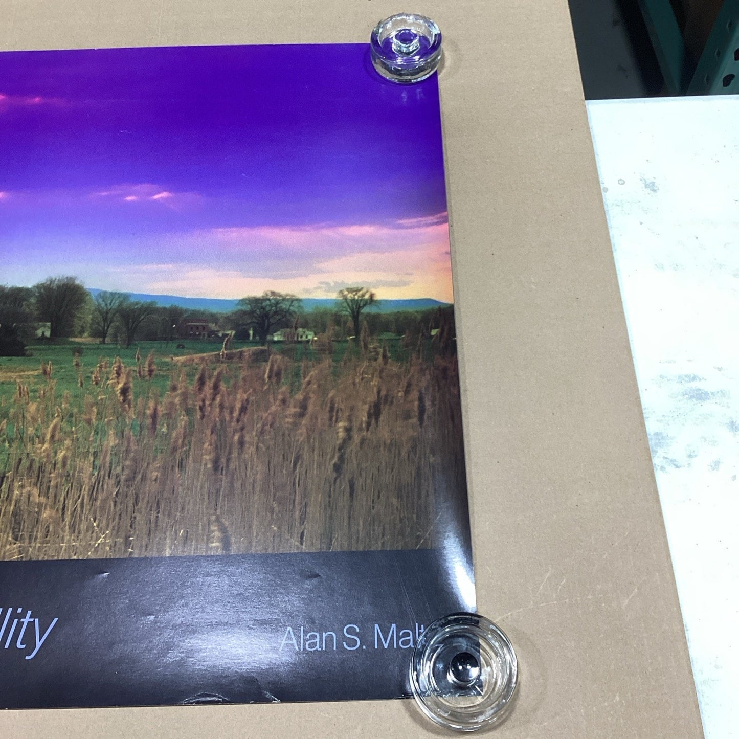 1985 Alan S. Maltz Series One Country Magic Tranquility Poster - 29.75x24”