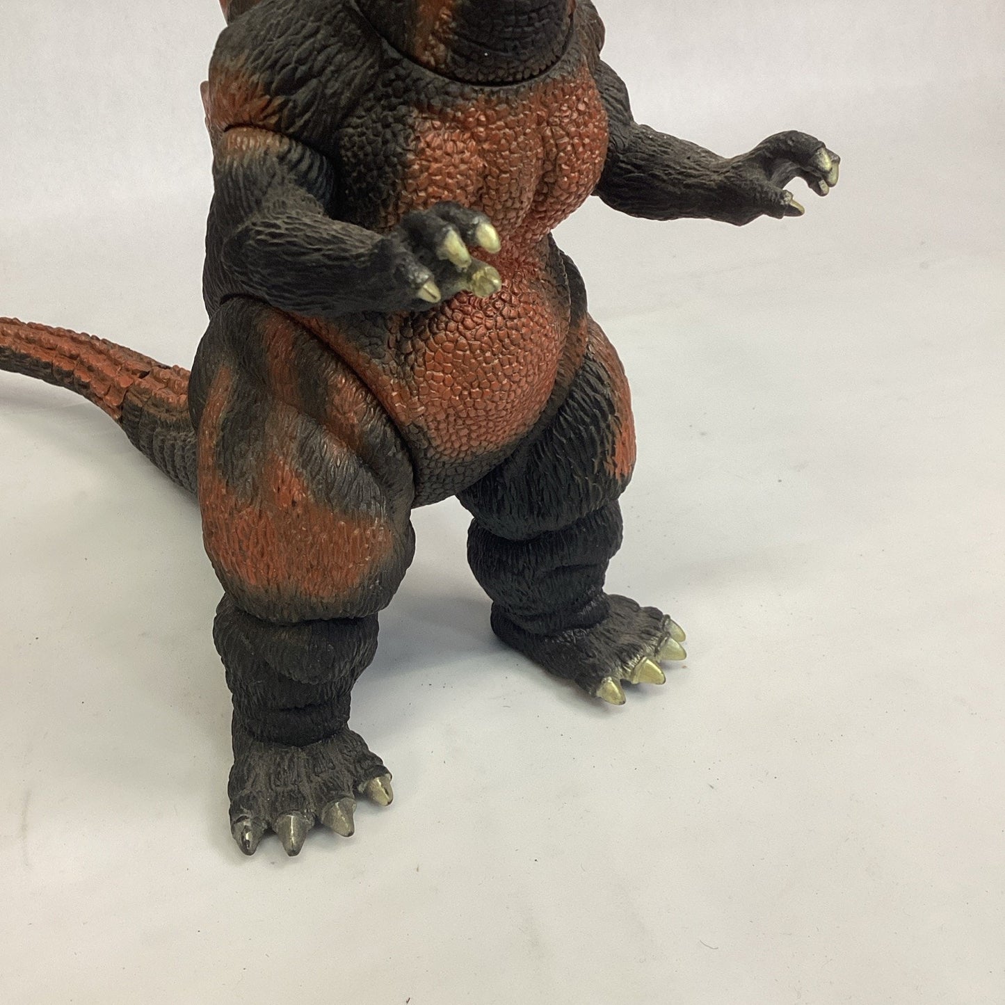1995 Bandai Burning Godzilla vs. Destoroyah Vinyl Body Figure - 8.5”Hx15”L