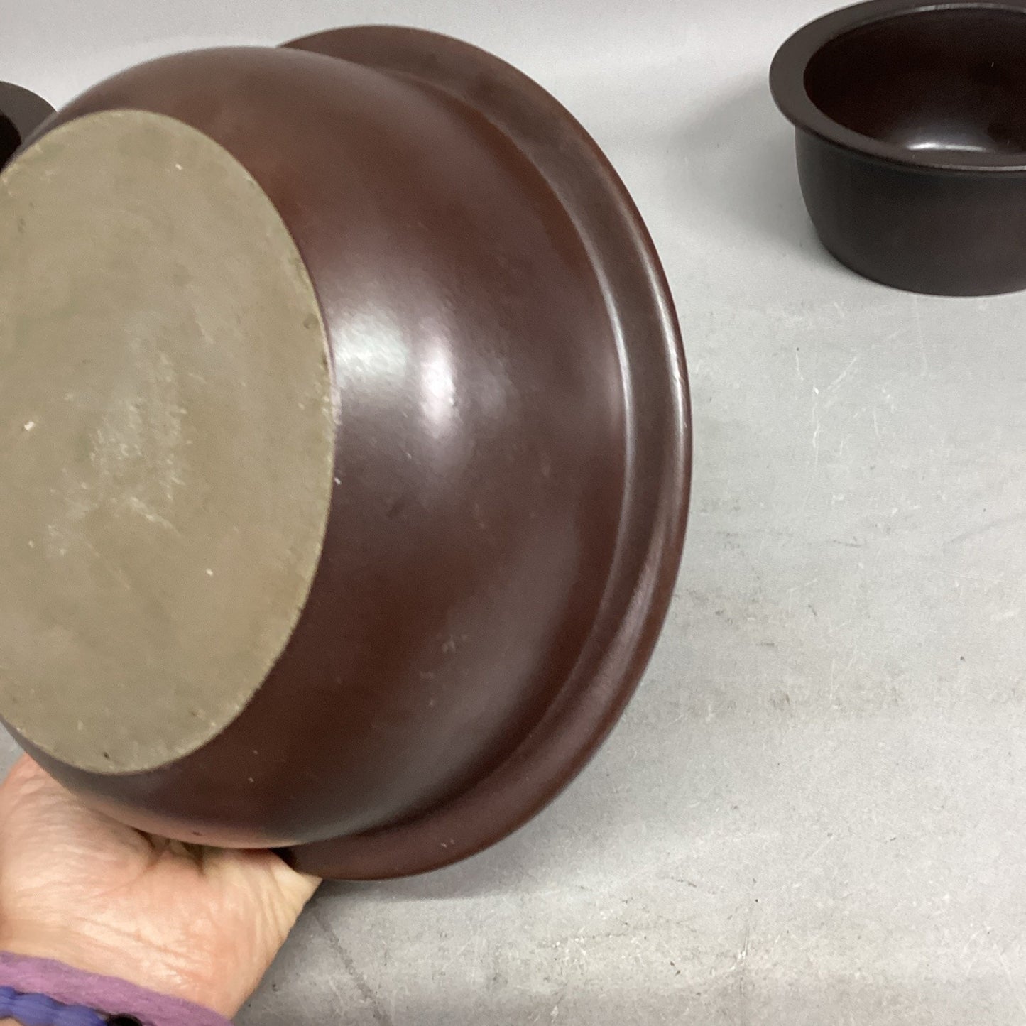 Set of 3 Vintage Arabia Bowls And Pot Set - Made In Thailand