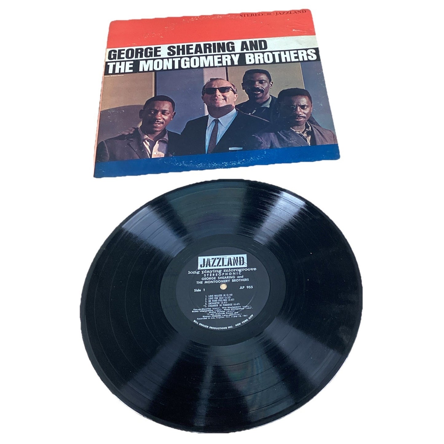 GEORGE SHEARING AND THE MONTGOMERY BROTHERS (1961) - 12" Vinyl Record LP