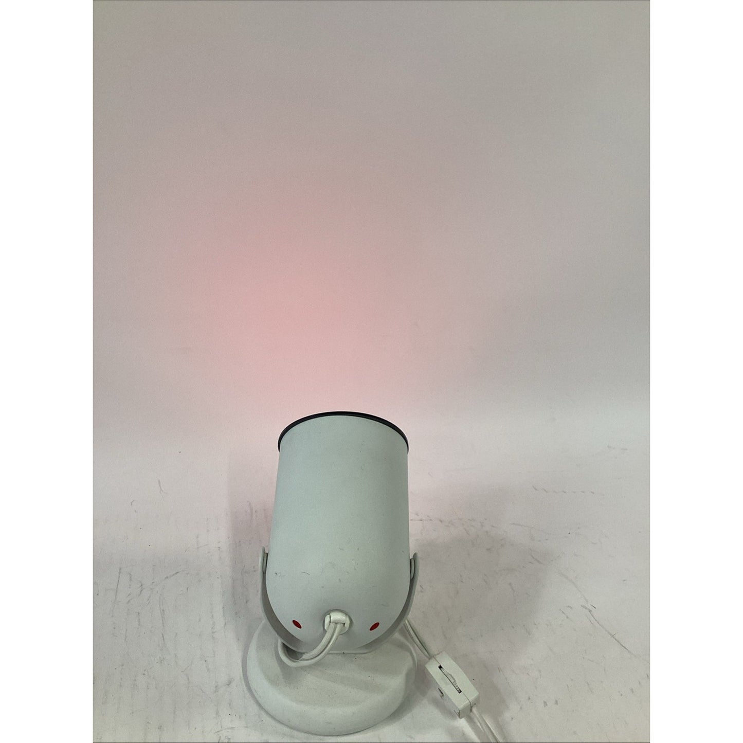 Portable Luminaire Lamp Spotlight With Red/White/Blue Lightbulb