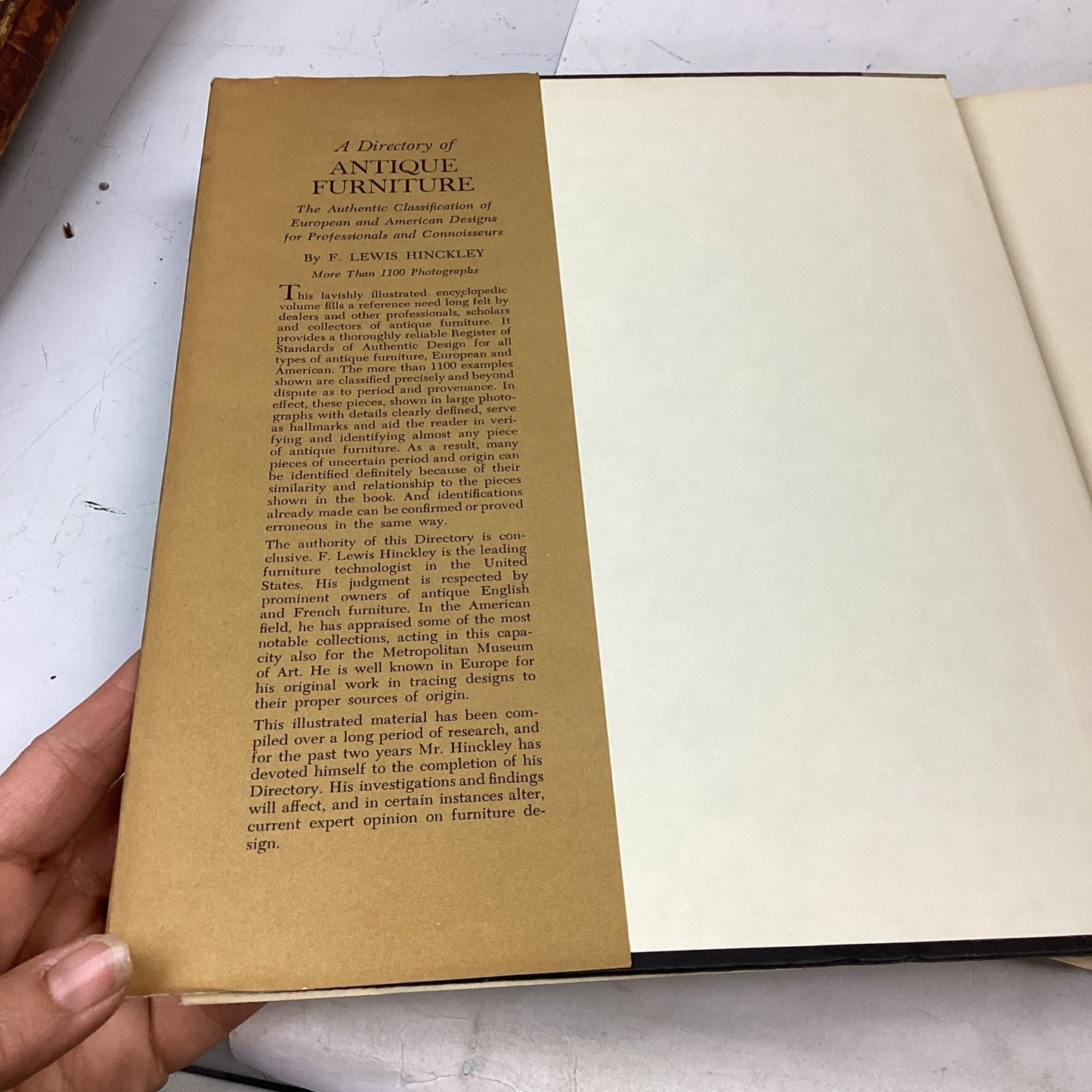 Dictionary Of Furniture, Directory Of Antique Furniture & Furniture Treasury